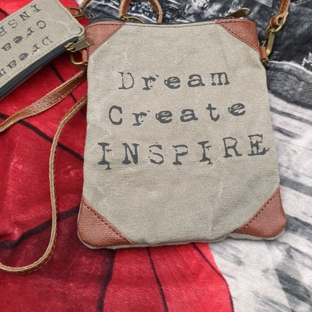 Mona B canvas crossbody